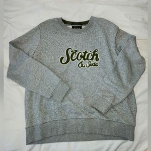 Scotch & Soda Crew Neck Sweatshirt Pullover Woman's Size XL
